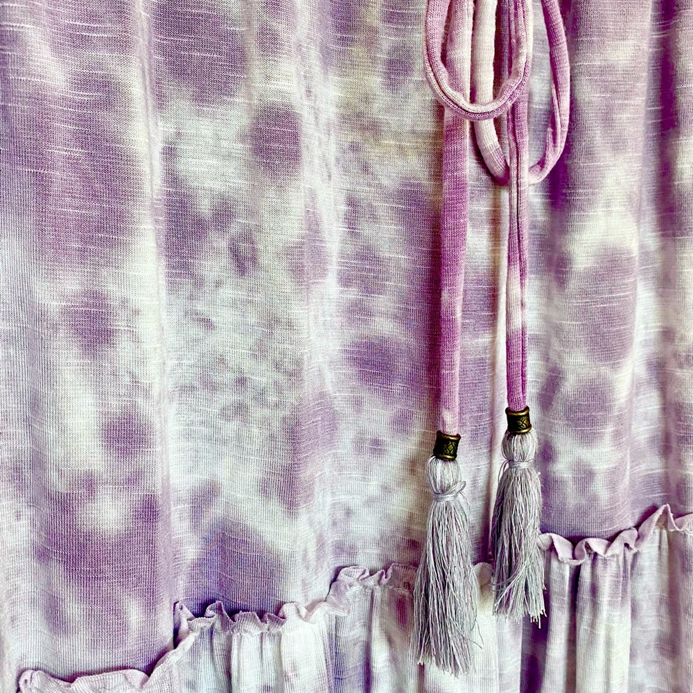 Tie dye Maxi Dress in Lavender